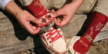 Gully Labs Buransh Red-The-Sneaker-That-Carries-a-Mountain-kicks-and-beaters