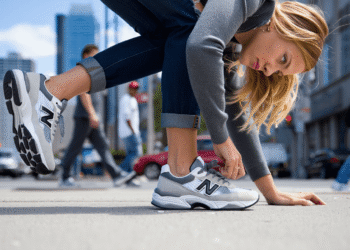 Scarlett Johansson New Balance Sneakers-We-Found-the-90-Pair-She-Wore-on-Set-and-Why-Podiatrist-Approved-Means-Nothing-kicks-and-beaters