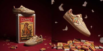 Comet Maachis-sneaker-with-match-striker-kicks-and-beaters