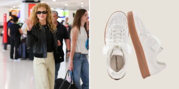 Nicole Kidman’s Ballet Sneakers Are Fall Travel Shoe kicksandbeaters